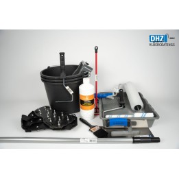 Materialenpakket GROOT (3-4 p) | DHZ Epoflow (UV) voor reeds gecoate vloer