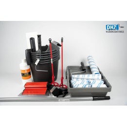Materialenpakket KLEIN 1-2 pers | DHZ Lavasteen Gietvloer (zandcementdekvloer GLAD)