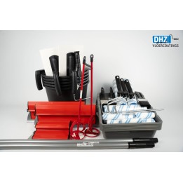 Materialenpakket GROOT 3-4 pers | DHZ Lavasteen Gietvloer (anhydriet, gevlinderd beton, egaline en reeds gecoate vloer)