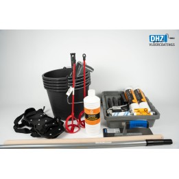Materialenpakket KLEIN (1-2 p) | DHZ Duoflow UV voor reeds gecoate vloer