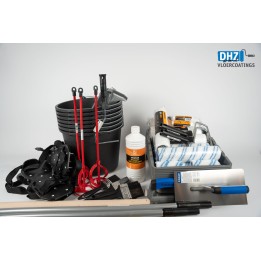 Materialenpakket MIDDEL (2-3 p) | DHZ Duoflow UV (anhydriet, gevlinderd beton, egaline, gladde cementdek/zandcement (gevlinderd)