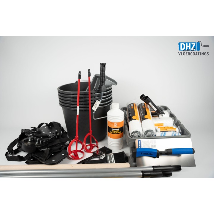 Materialenpakket MIDDEL (2-3 p) | DHZ Duoflow UV voor reeds gecoate vloer