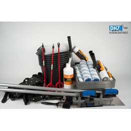 Materialenpakket MIDDEL (2-3 p) |DHZ Monoflow/Purflow UV (anhydriet, gevlinderd beton, egaline, zandcementdekvloer GLAD)