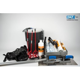Materialenpakket MIDDEL (2-3 p) | DHZ Monoflow/Purflow UV (vloeistofdichte waterpas tegels & ruwe zandcementdekvloer)