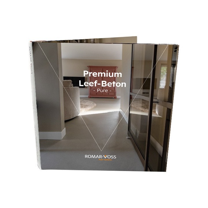 Kleurstalenboek DHZ Lavasteen gietvloer PURE