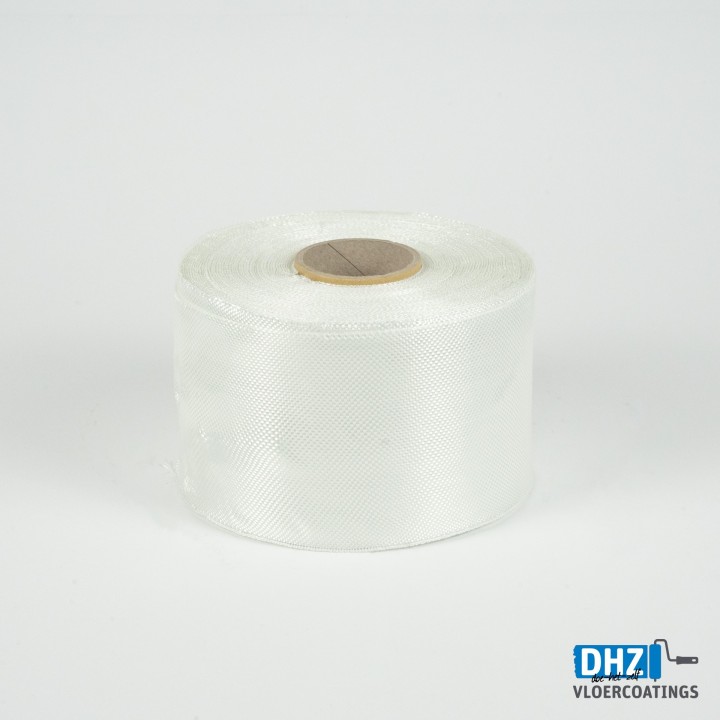 Glasweefselband 10 cm, per meter